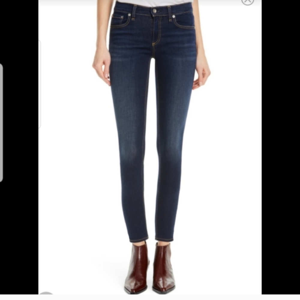 Women's Dark Blue Skinny Jeans